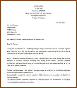 Download Resume Cover Letter