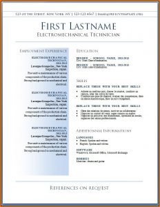 Downloadable Resume Templates