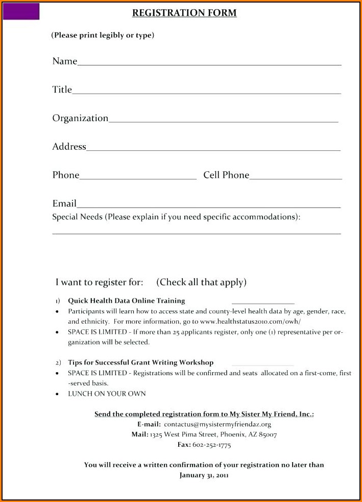 Employee Registration Form Template Html Css Free Download