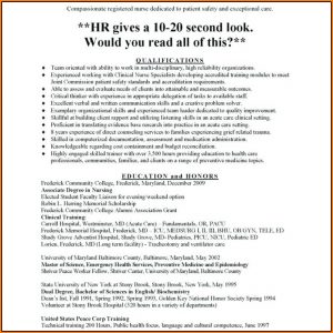 Enrolled Nurse Resume Templates