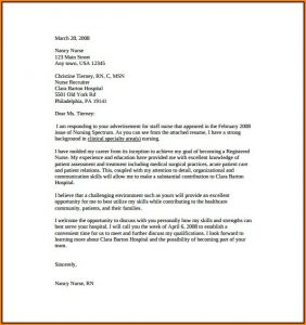 Free Cover Letter Templates Pdf
