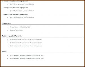 Free Downloadable Resume Builder Software