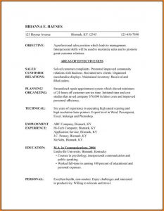 Free Functional Resume Template Word