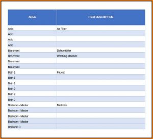 Free Inventory Database Template