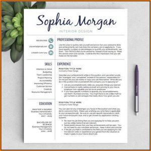 Free Modern Resume Templates