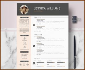 Free Modern Resume Templates For Word