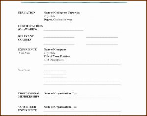 Free Resume Creator And Download