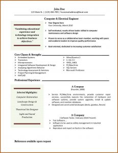 Free Resume Templates For Macbook Air