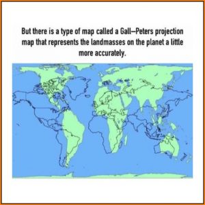 Gall Peters Projection Google Maps