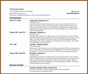 Google Resume Builder Templates