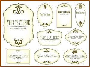 Growler Label Template