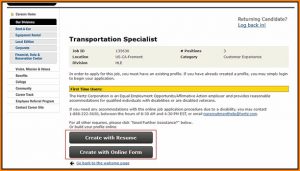 Hertz Job Application Online