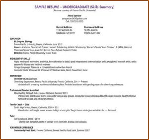 High School Resume Builder Free