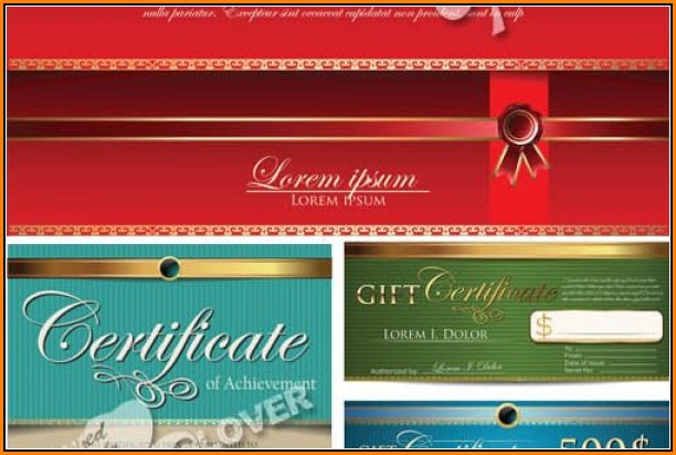 Hotel Stay Gift Certificate Template