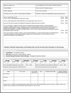 Job Application For Taco Bell Printable