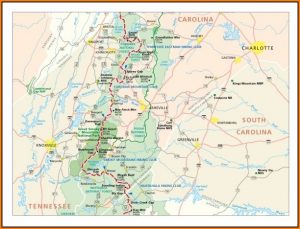 Map Of Appalachian Trail In North Carolina