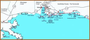 Map Of Gulf Shores Florida