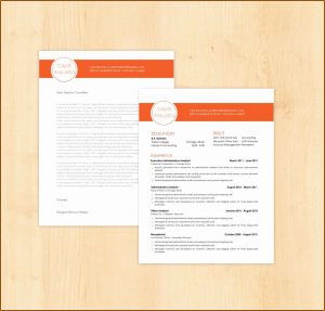 Matching Resume And Cover Letter Templates