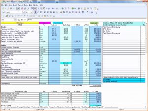 Material Takeoff Template