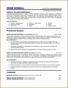 Medical Billing And Coding Resume With No Experience