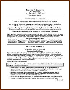 Military Resume Builder