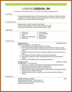 Nurse Resume Templates