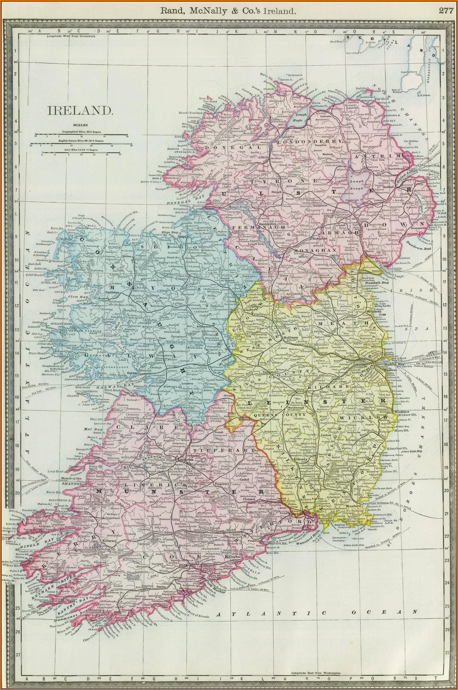 Old Rand Mcnally Maps