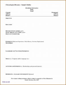 Preparing A Resume And Cover Letter