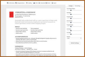 Quick Resume Maker Free