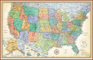 Rand Mcnally Wall Maps