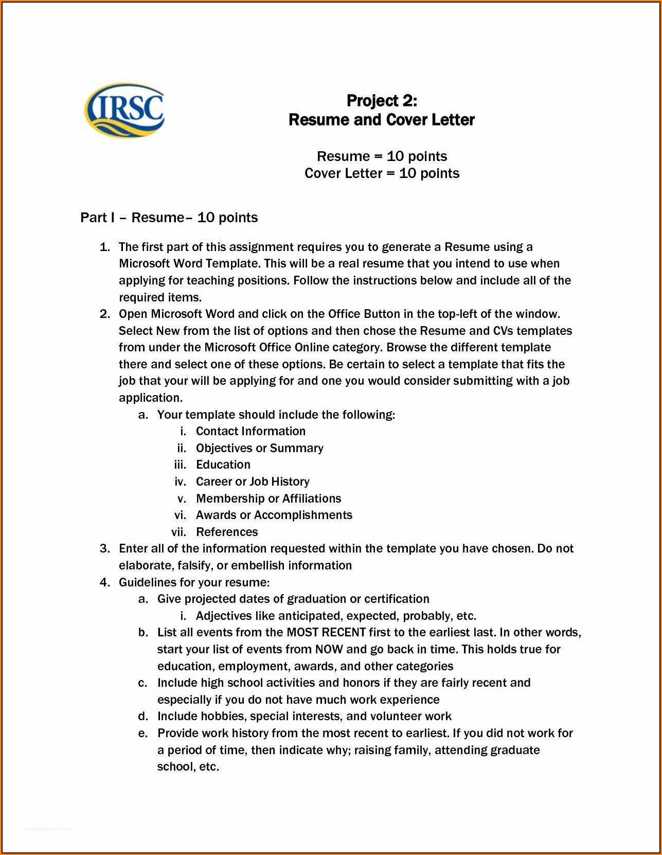 Resume And Cover Letter Templates For Microsoft Word