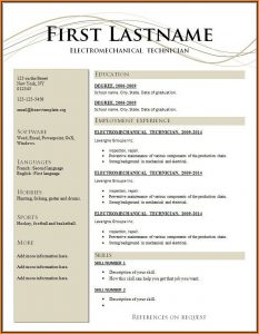 Resume Builder Online Free Download