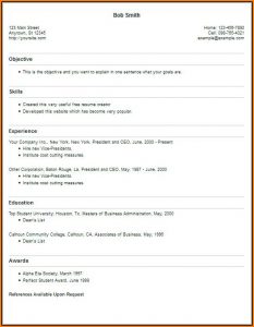 Resume Builder Online Free For Freshers