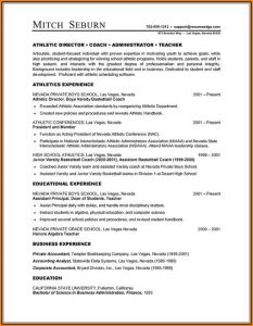 Resume Templates For Microsoft Word 2007