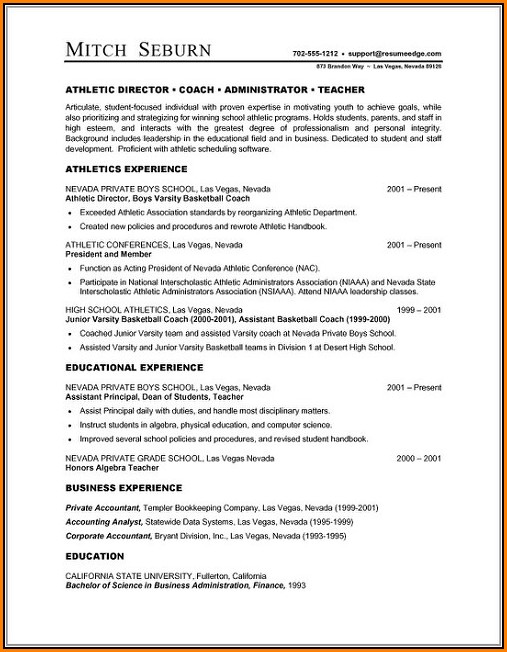 Resume Templates For Microsoft Word 2007