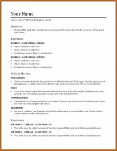 Resumes And Cover Letters