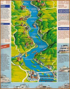 Rhine River Cruise Map