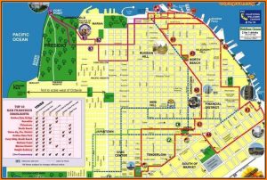 San Francisco Hop On Hop Off Tour Map