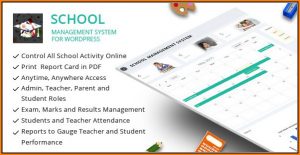 School Management System Template Free Download