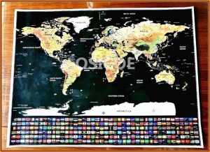 Scratch Map Deluxe Edition Size