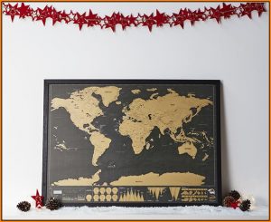 Scratch Map Deluxe Frame