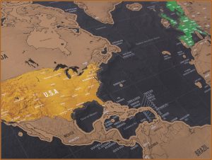 Scratch Map Original Deluxe