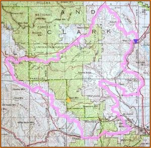 Sierra Nevada Topographic Map