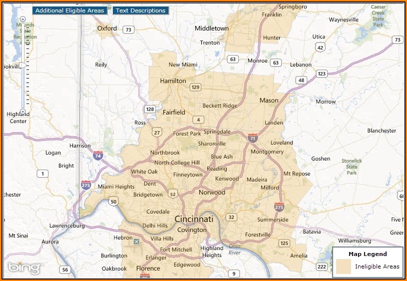 Usda Home Loan Map Ohio