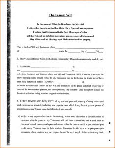 Advance Healthcare Directive Form