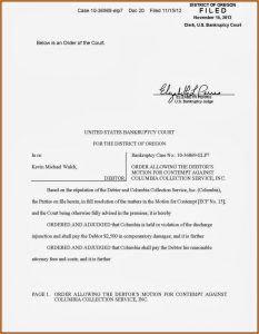 Bankruptcy Chapter 7 Forms Washington State