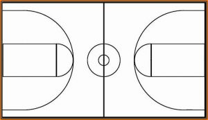 Basketball Court Design Template