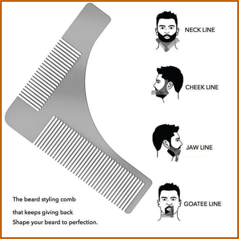 Beard Shaving Template