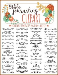 Bible Journaling Templates