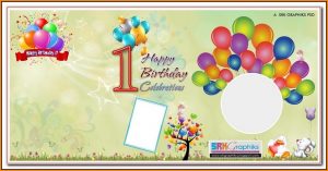 Birthday Banner Template Photoshop